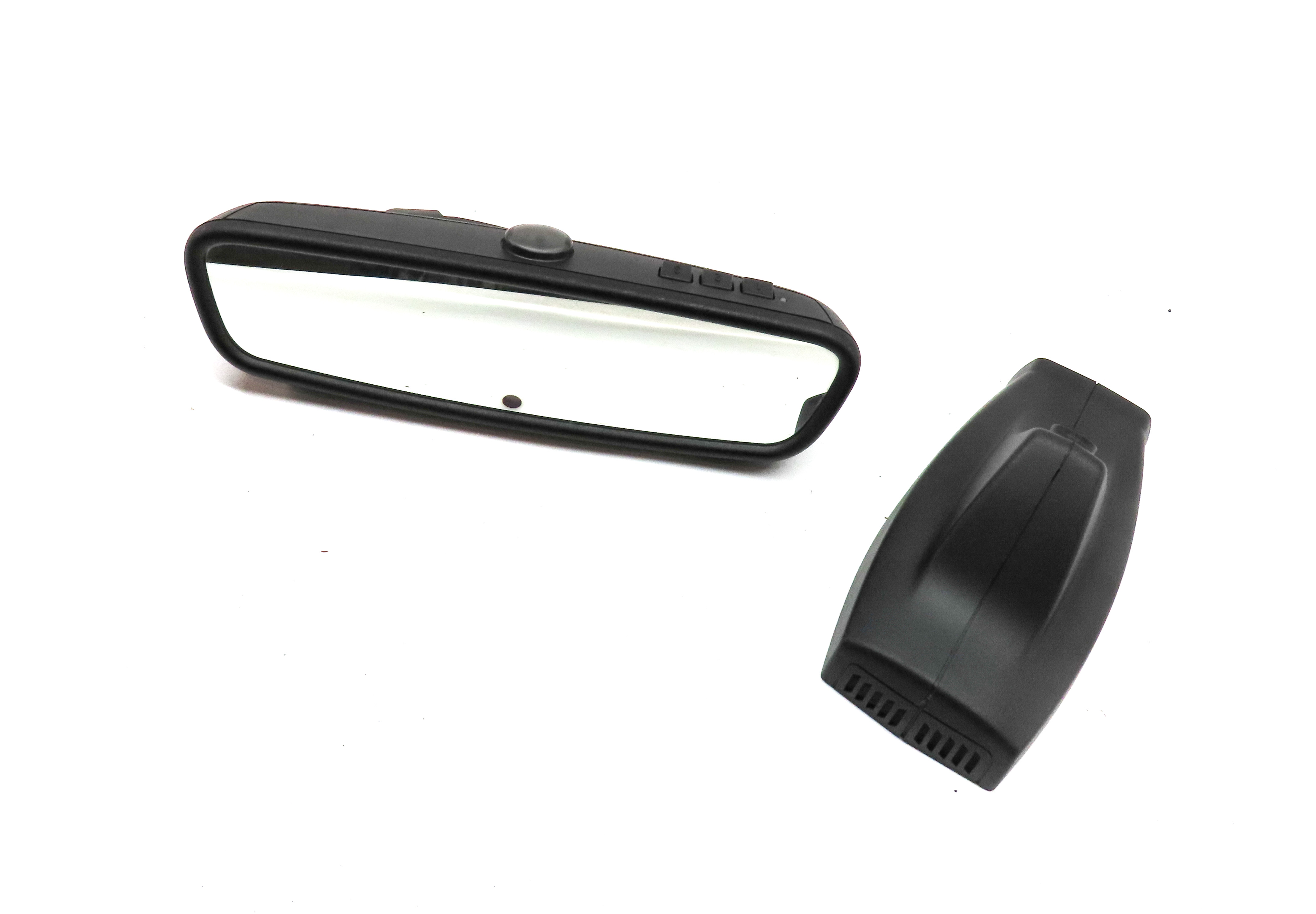 10-12 BMW 640i 650i 740i 760i M5 M6 X3 AUTODIM HOMELINK REAR VIEW MIRROR (Black) — exact item pictured